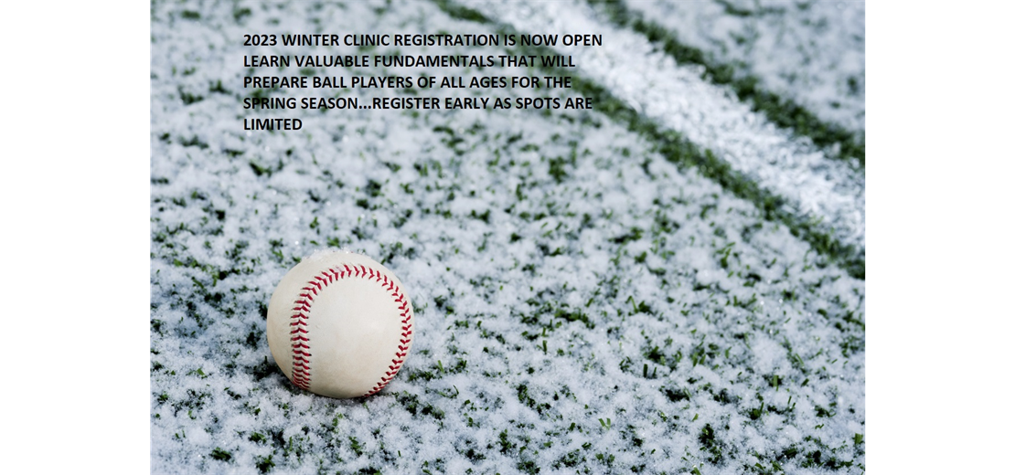 Winter Clinic Registration Open - Only $25!!