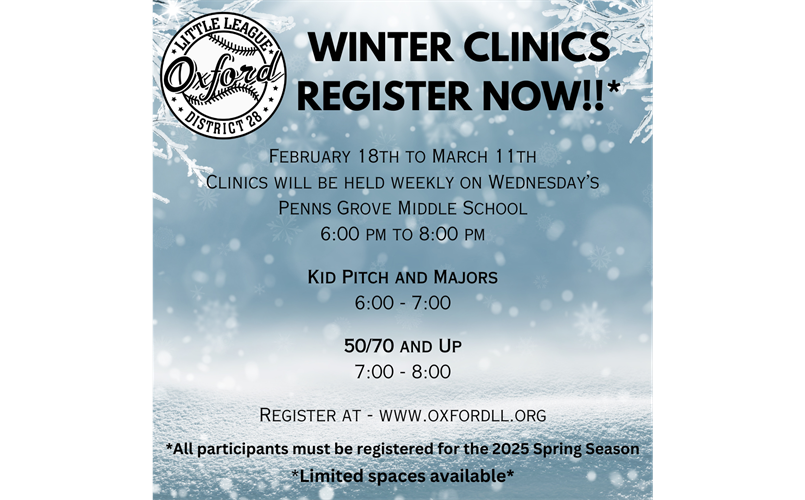 2026 Winter Clinics